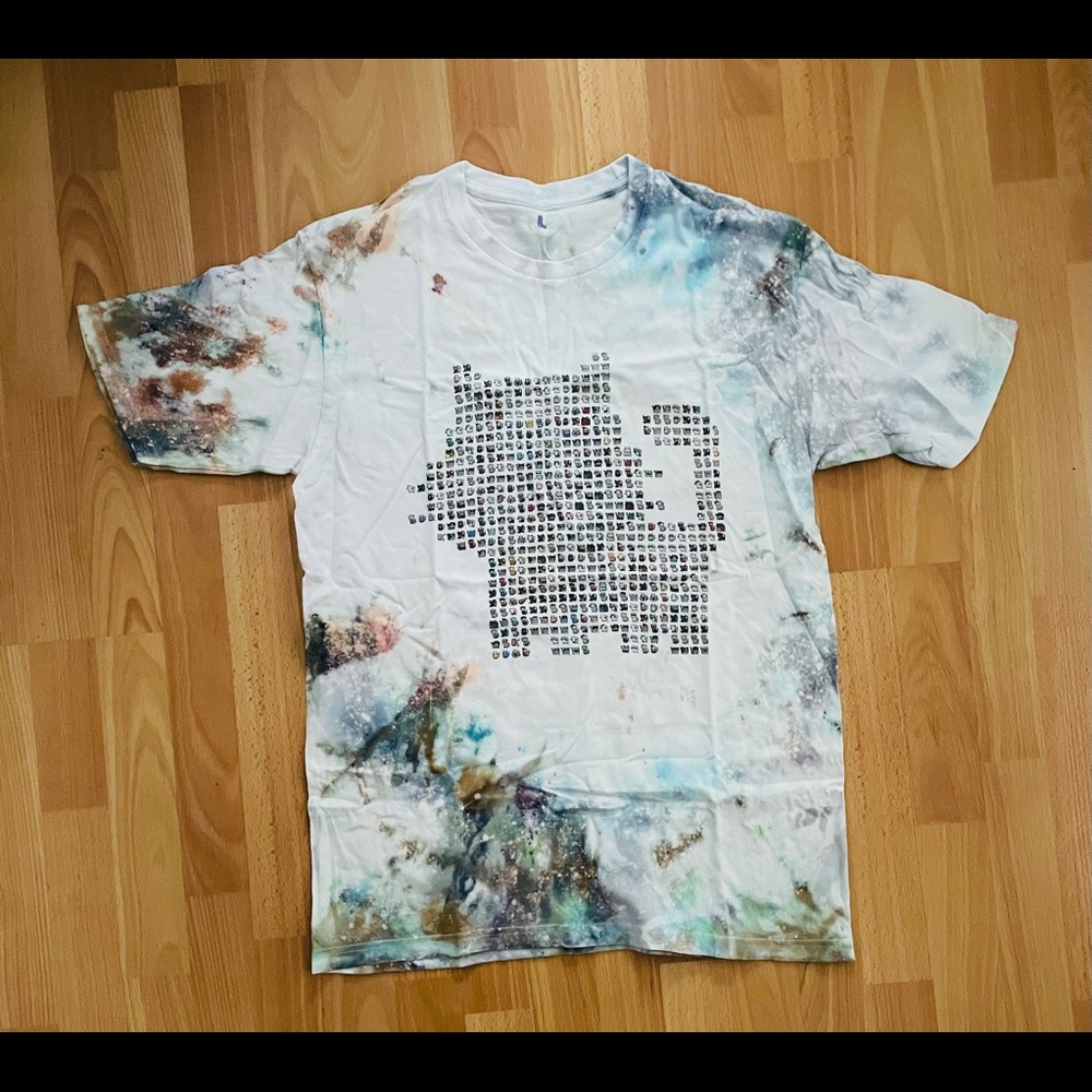 CryptoCats JamLeopard LIMITED blue hawaii Tshirt